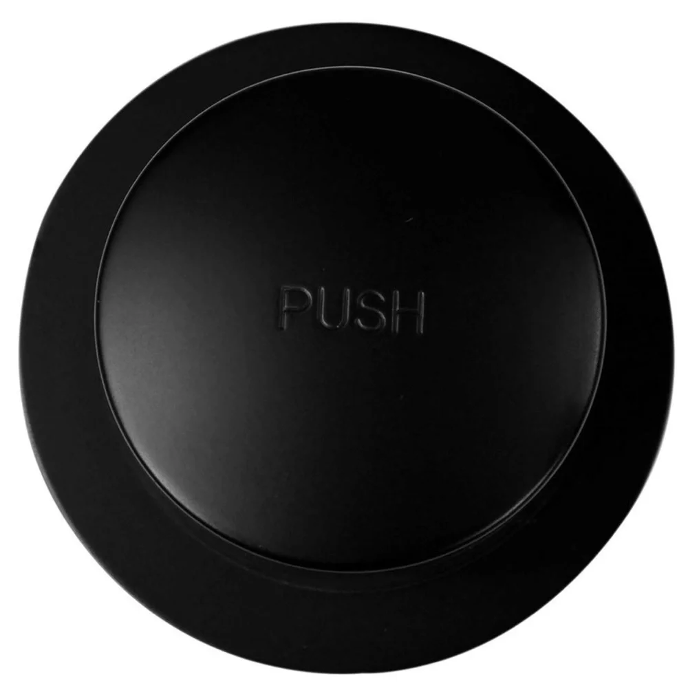 Brass Matte Black Toe Touch Bathtub Drain Cover